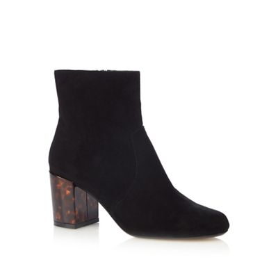 Red Herring Black low ankle boots